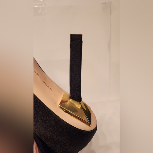 Good American Ankle Shine Neoprene Black Size 9 & 8 & 8.5 - Picture 7 of 11